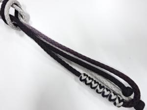 未使用品　正絹　撚り房　手組帯締め